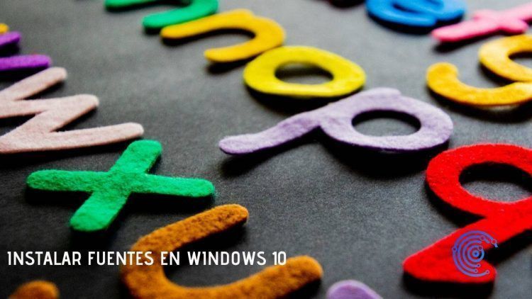 Letras de fieltro en vario colores