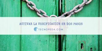 activar la verificación en dos pasos