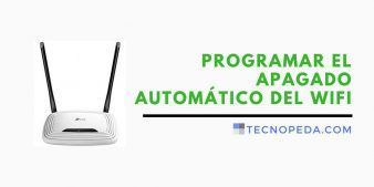 Programar el apagado automático de wifi