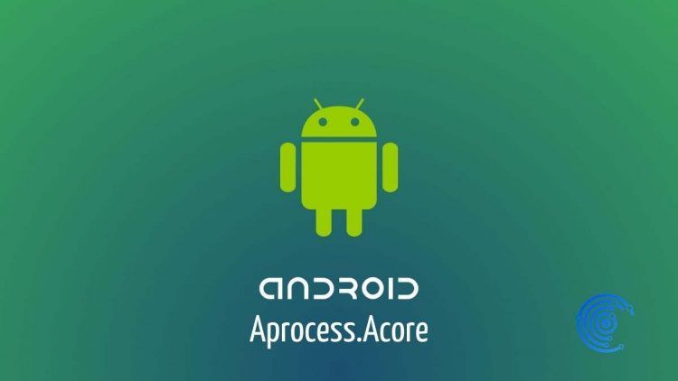 Logotipo de Android sobre fondo verde