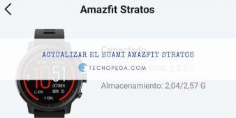 Actualizar el Huami Amazfit Strato