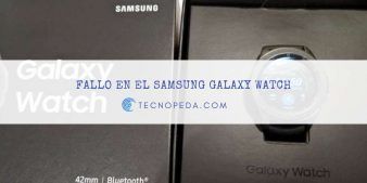 Fallo en el Galaxy Watch
