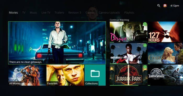 Cómo Instalar Emby en una Smart Tv Samsung 1 Portadas de películas en Emby