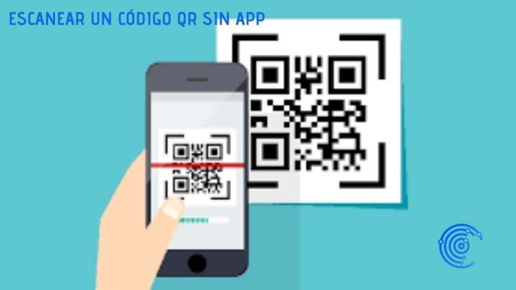 Dibujo de un móvil escaneando un código QR