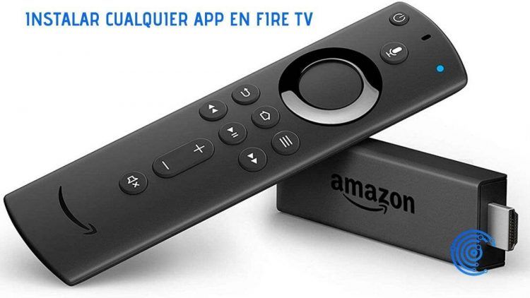 Un Amazon Fire Tv Stick junto con su mando a distancia