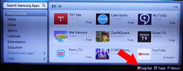 Log Out Log Out Samsung Account