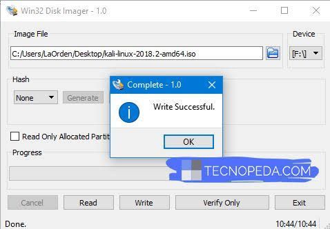 Crear USB Instalar Kali Linux en un USB
