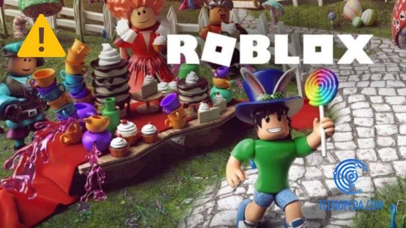 Personaje de Roblox con una piruleta