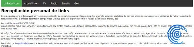 Portada de Linkotes, el buscador de canales acestream