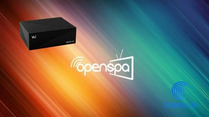 Deco Vu+ Zero4k con logo de Openspa
