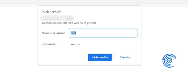 acceder a la interfaz web