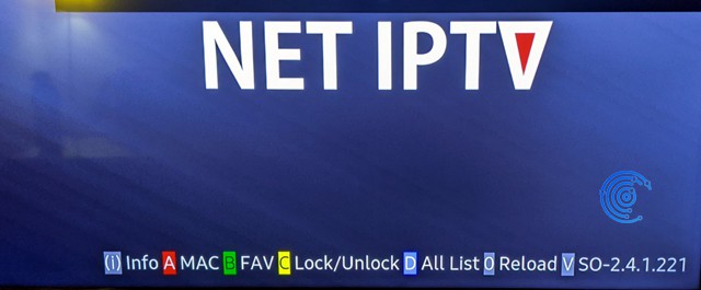 botones de colores en Net IPTV