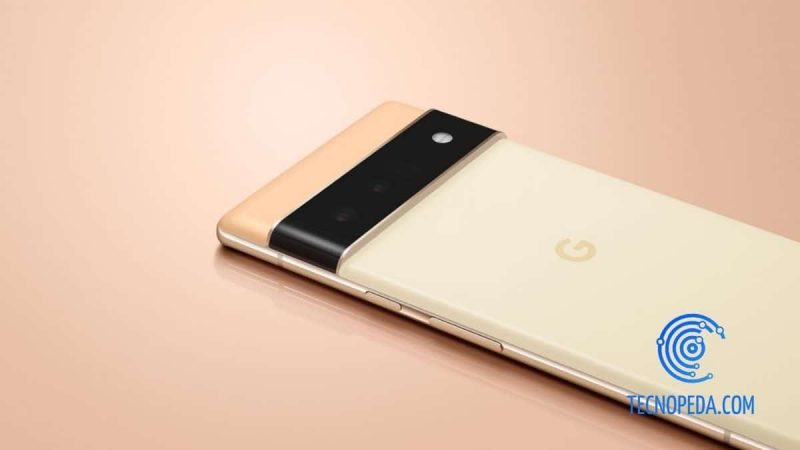 Trasera del google pixel 6