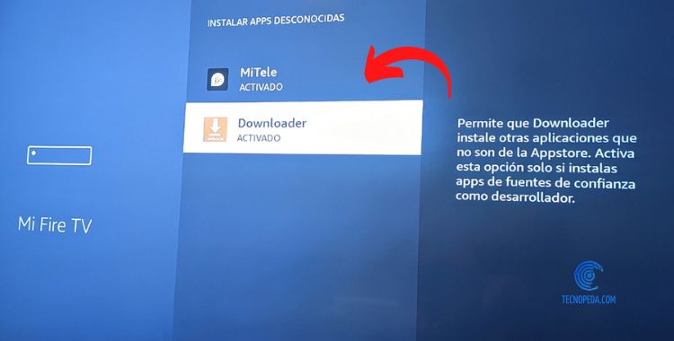 Utilizar Downloader para instalar Tivimate en Fire Tv