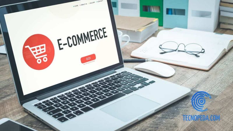 E Commerce en un portátil