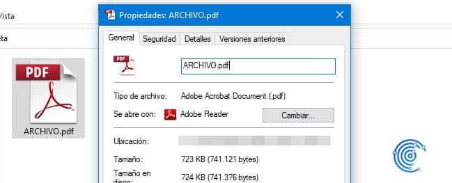 Cambiar la extensión del archivo para corromper un archivo