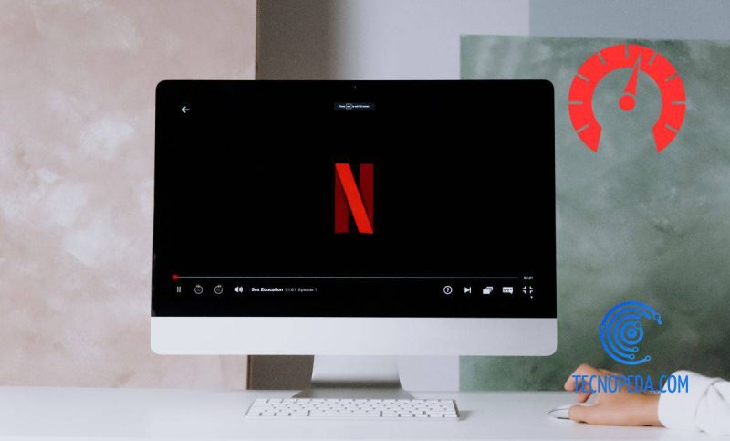 Netflix en la pantalla de un ordenador