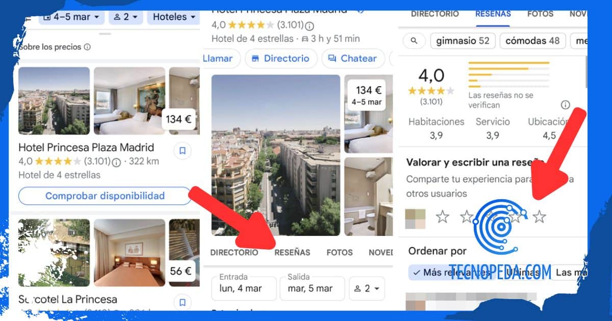 Poner una reseña en Google desde el Móvil