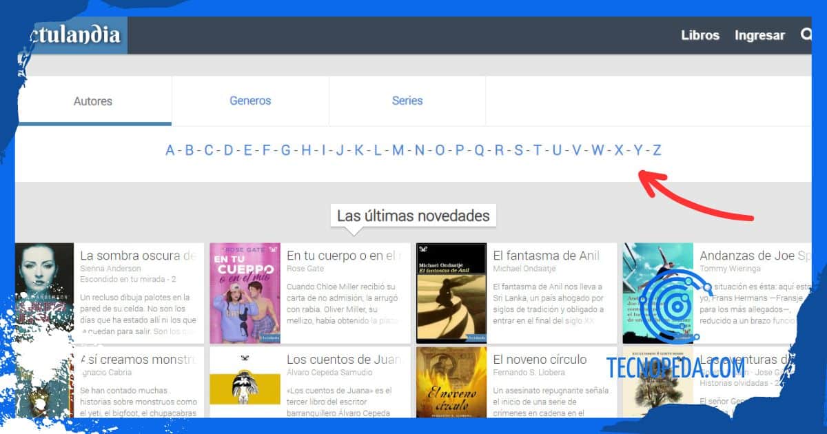 Página principal de Lectulandia