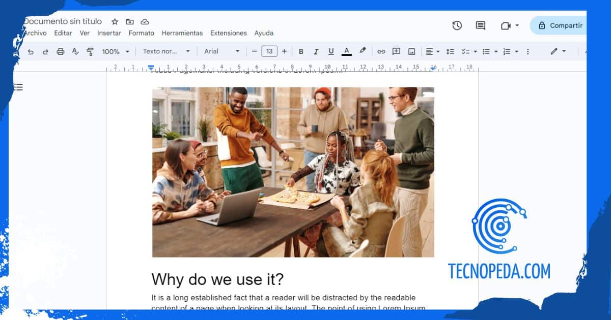 Cómo Poner un Pie de Imagen en Google Docs 【TUTORIAL】