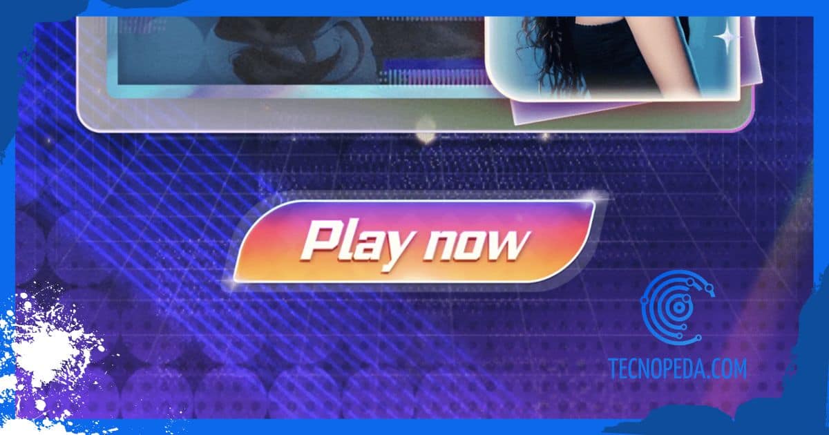 Botón de Play Now en la web de Me In Comics