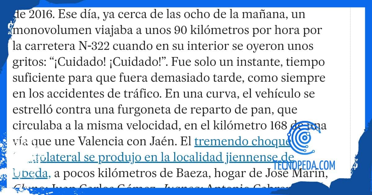 Artículo de periódico online sin paywall