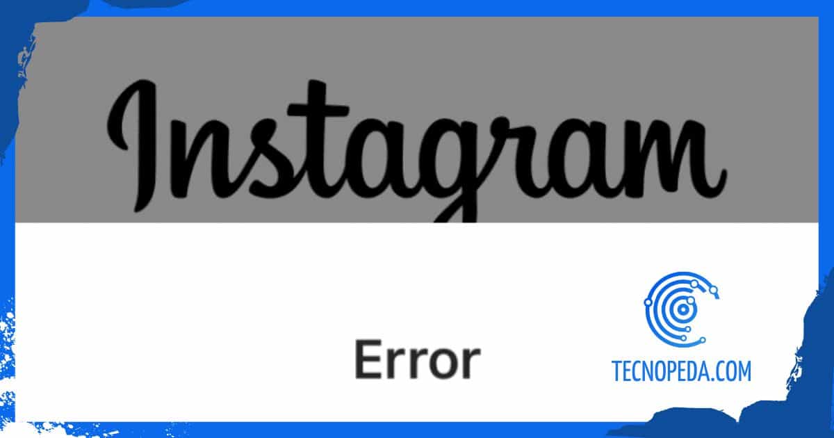 Error de Esta foto no se puede cargar Instagram