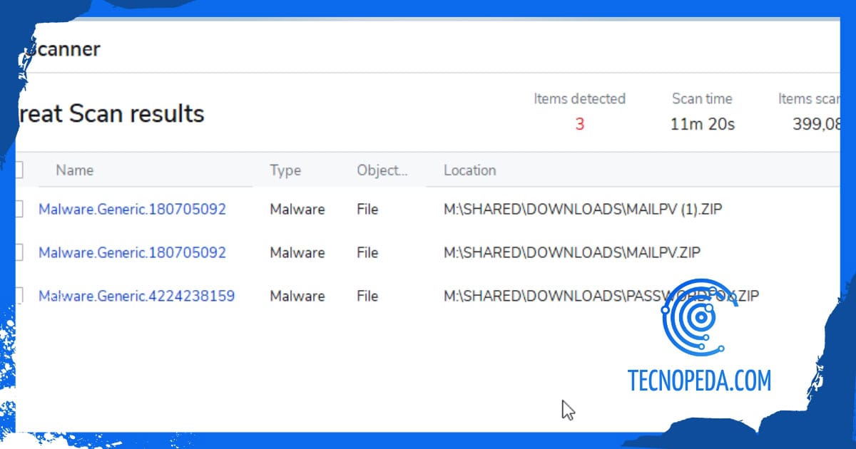 Mailpv detectado como malware