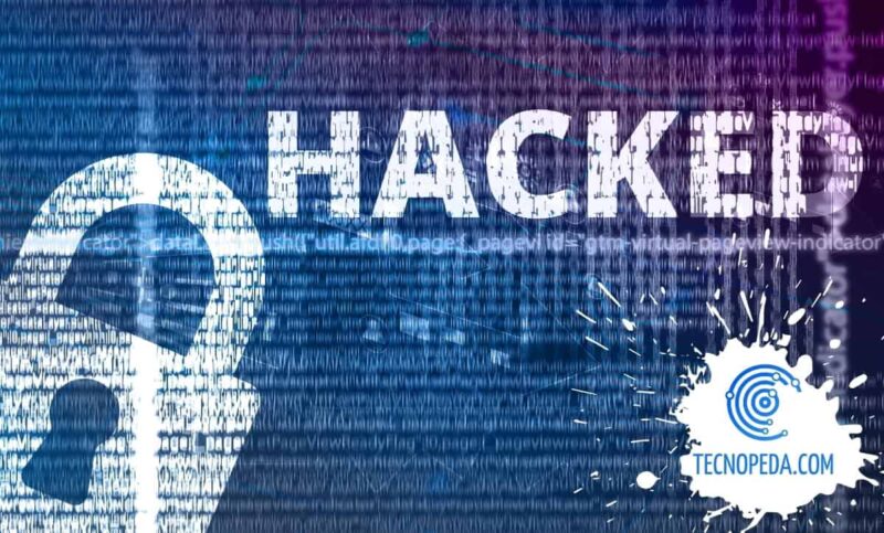 Código binario con la palabra hacker y un candado