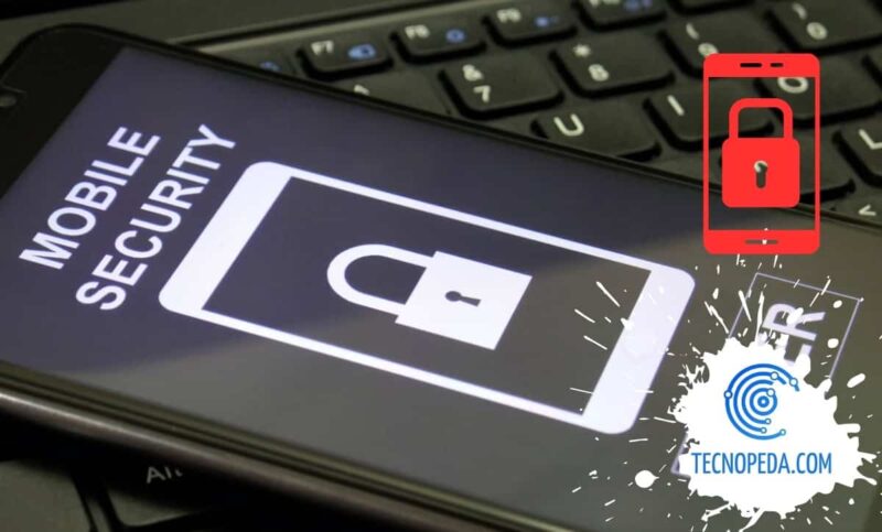 Bloqueo en la pantalla de un móvil